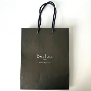 Berluti Small Gift Tote Bag 8.75" x 11" Paper Shopping Bag
